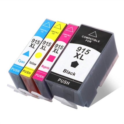 Remanufactured HP 915xl Ink Cartridges Value Pack Combo