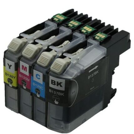 Brother LC137XL Black LC135XL colours ink Cartridges