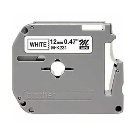 Brother M-K231 / MK231 Compatible Tape 12mm Black on White