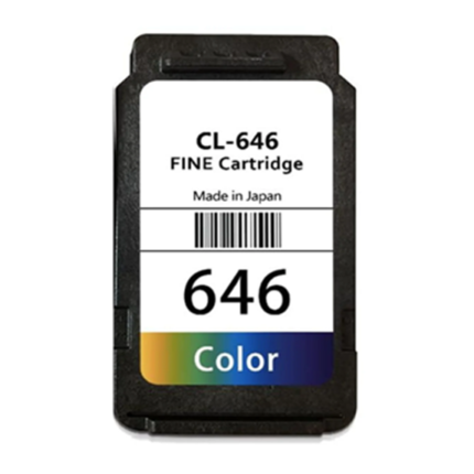 Compatible Canon cl646 high yield tri color cartridge