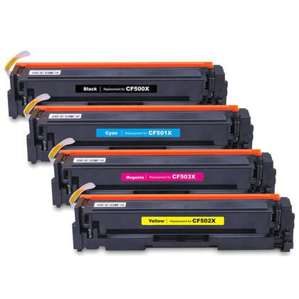 Compatible HP 201a Hp202a Value Pack Combo 4 Toners