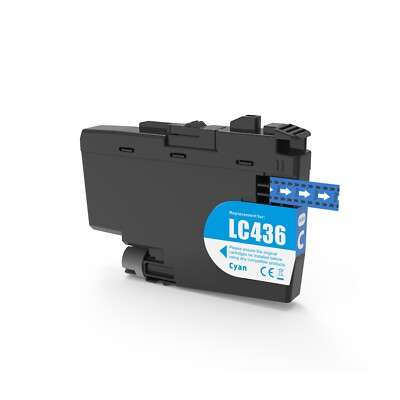 Compatible Brother LC436 Cyan Ink Cartridge