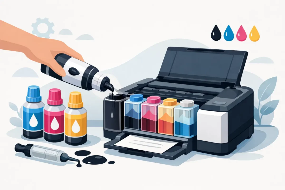 Printer Ink Bottle Refill: What to Know