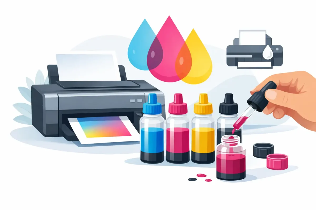 Refillable Dye Ink for Printers Explained