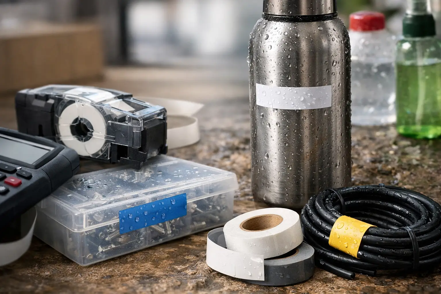 Best Waterproof Label Tapes for Everyday Jobs