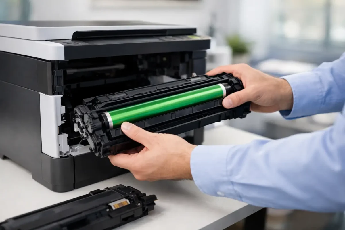 How to Replace a Drum Unit Without Print Delays