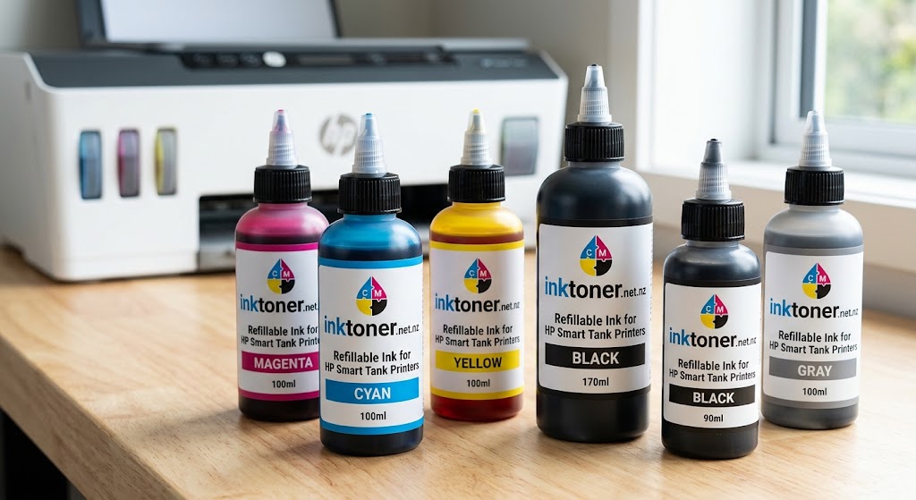 Refillable Ink for HP Smart Tank Printers